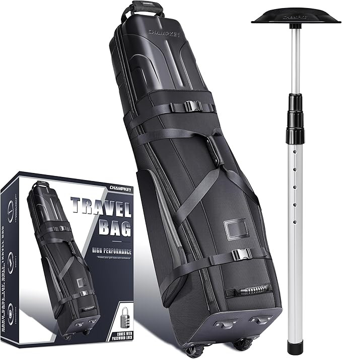 CHAMPKEY Professional Golf Travel Bags for Airlines with Password Lock - Hard Case Golf Travel Ba... | Amazon (US)