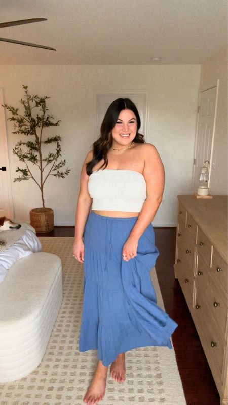 Midsize size 12/14 aerie try on! 

Maxi skirt: large 
Crochet tube top: large 

Aerie haul, aerie try on, midsize fashion, midsize, aerie, vacation outfits, summer fashion, swimsuits, swimwear 



#LTKfindsunder100 #LTKmidsize #LTKSeasonal