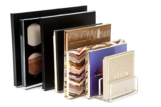 lumae Acrylic Palette Organizer for Makeup - Premium Quality Shadow Palette Organizer Large for M... | Amazon (US)