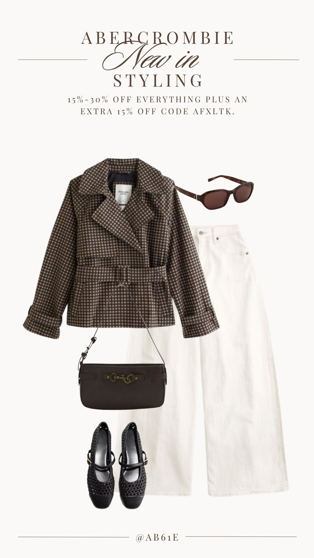 Abercrombie New in! Get 15%-30% off everything plus an extra 15% off code AFxLTK.

Autumn Style, Autumn Outfit, Autumn Jacket, White Jeans, Transitional Style, Transitional Fashion  

 #LTKuk #LTKautumn #LTKeurope