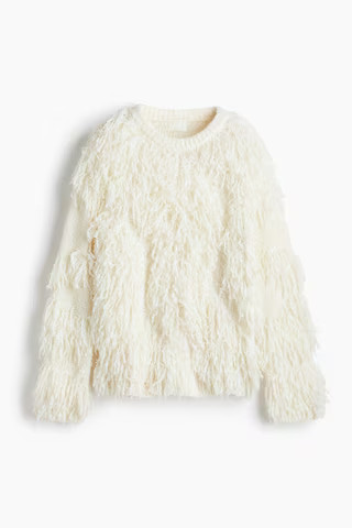 Sweater with Fringe | H&M (US + CA)