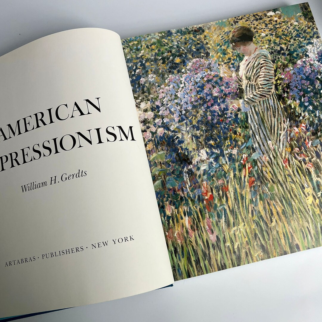 Vintage Hardcover Art Book L American Impressionism Coffee Table Book Art History Book 1.5 X 11.5... | Etsy (US)