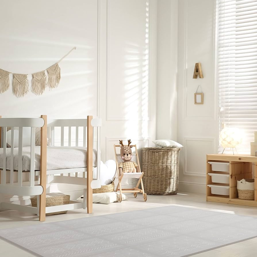 Stylish Baby Play Mat - Soft, Easy to Clean 5.6 x 4 ft. Floor Mat Creates A Safe Play Area for Yo... | Amazon (US)