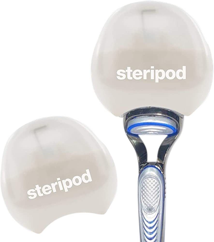 Steripod Razorpod - Clip-On Razor Protector (Pearl White) | Amazon (US)