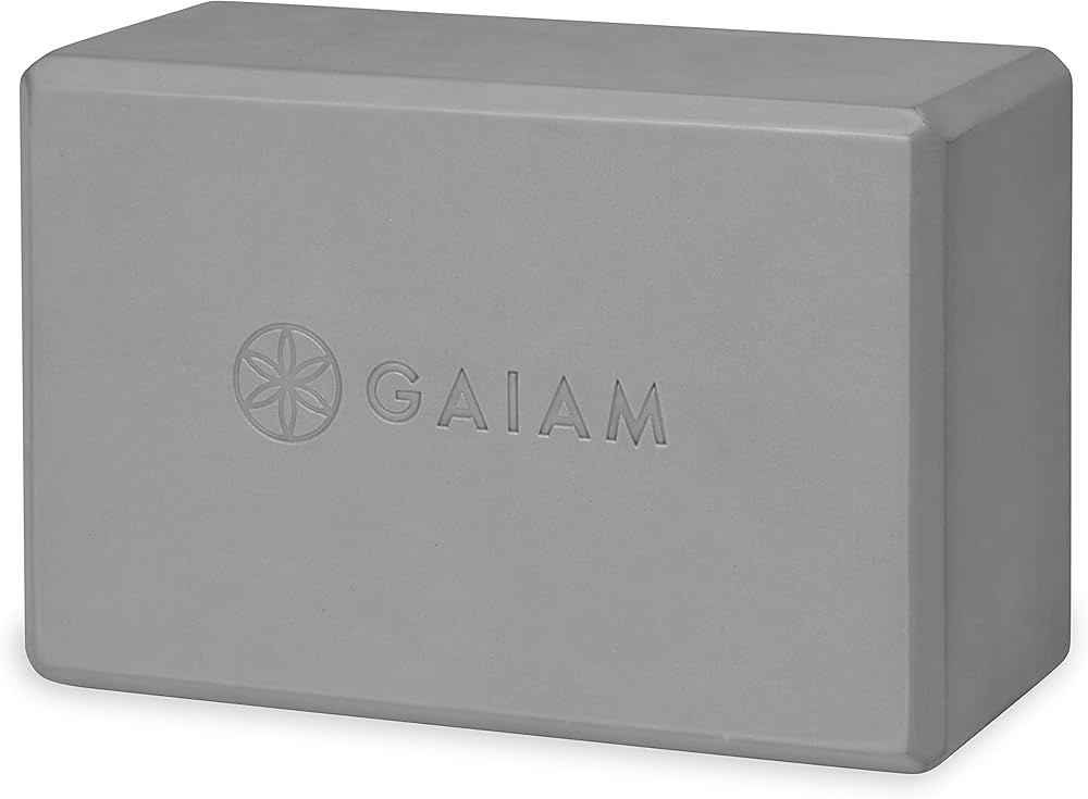 Gaiam Yoga Block - Supportive Latex-Free Eva Foam - Soft Non-Slip Surface with Beveled Edges for ... | Amazon (US)