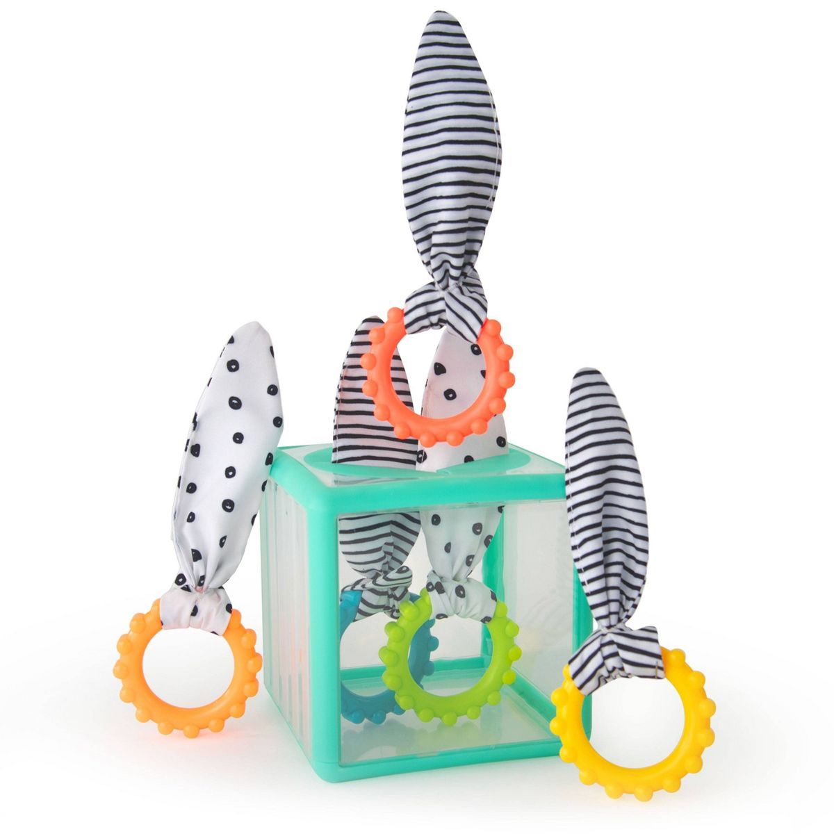 Sassy Toys Rainbow Ring Drop Stacking Toy | Target