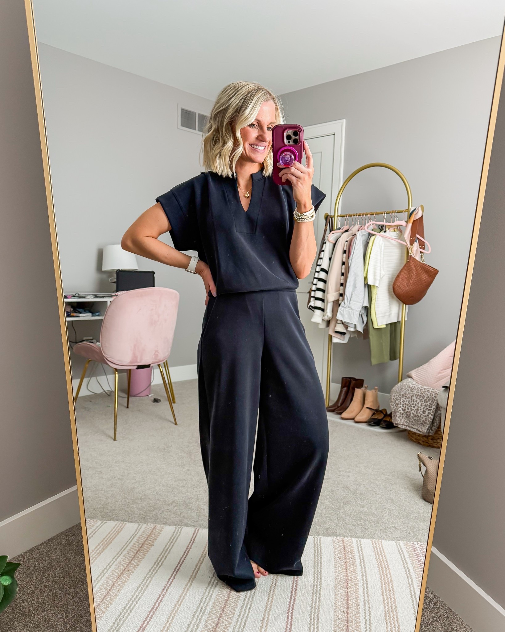 I wore my new lounge set from @Gibson today! It’s so soft and I love the style of this set! I’m wearing an xxsmall in both! 

#LTKOver40 #LTKootd #LTKPetite