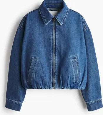 H&M Oversized Denim Jacket | Nordstrom | Nordstrom