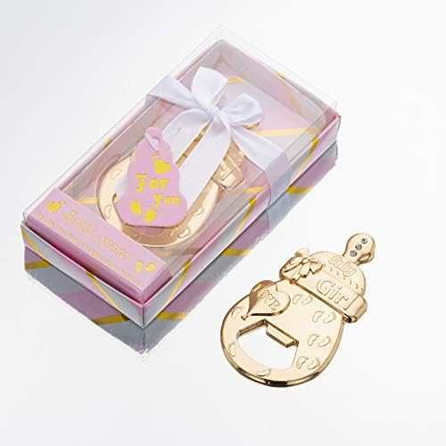 24 PCS Baby Bottle Opener Favors Baby Shower Party Favors Baby Girl Shower Gifts Decorations Souveni | Amazon (US)