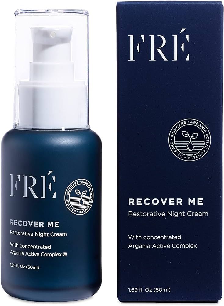 Moisturizer Face Cream for Night, Recover Me by FRE Skincare - Anti-Aging Formula for Fine Lines ... | Amazon (US)