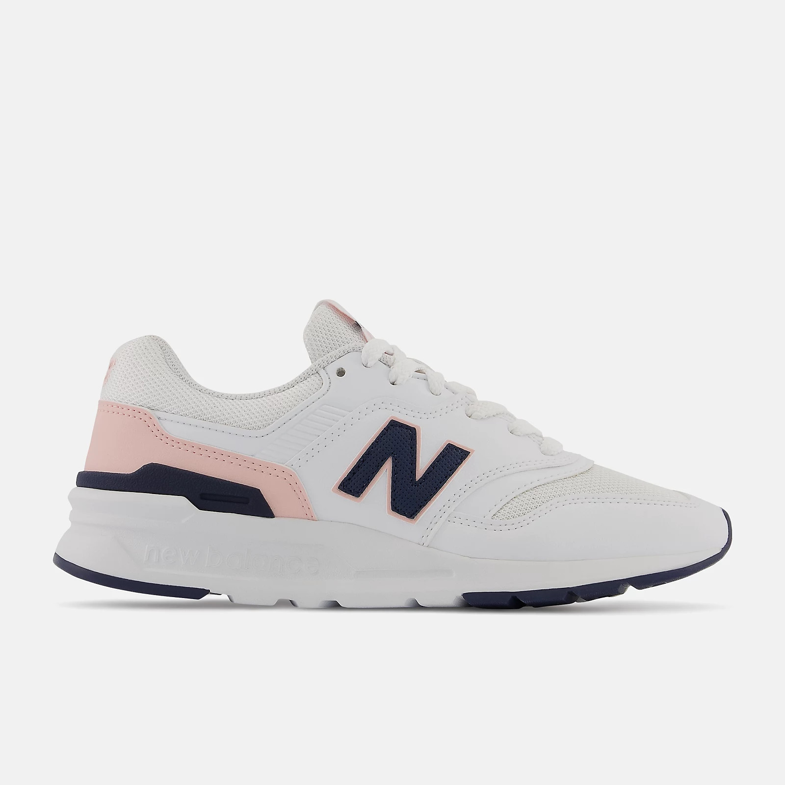 White with Pink Haze | New Balance Athletic Shoe