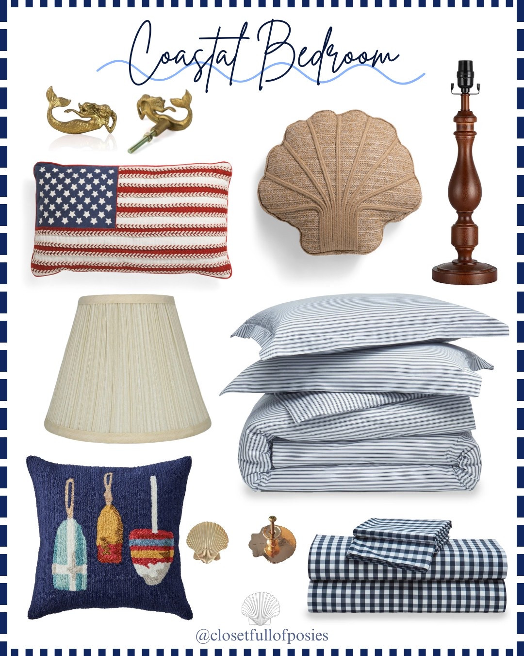 Affordable coastal bedroom finds🇺🇸🐚🦞⛵️

#LTKHome #LTKSaleAlert
