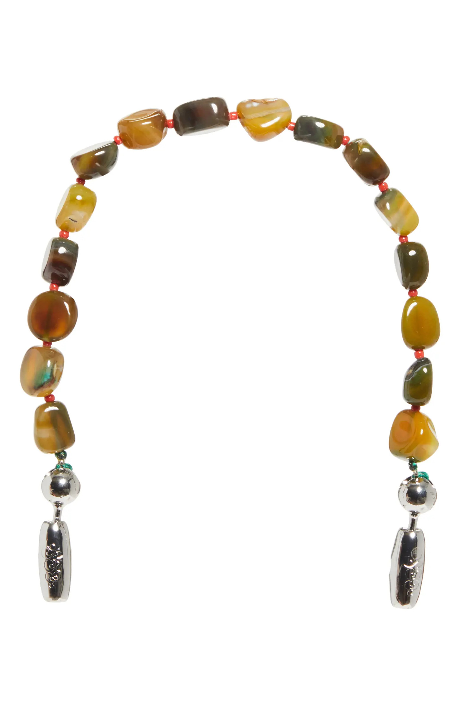 Large Cut Agate Wristlet Strap for iPhone Case | Nordstrom