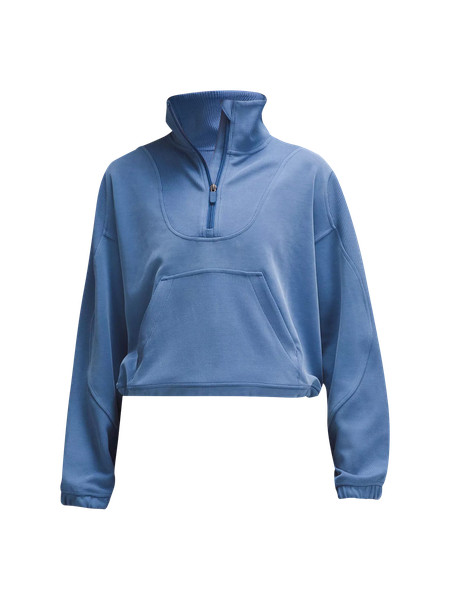 Brushed Softstreme Ribbed Half Zip | Lululemon (US)