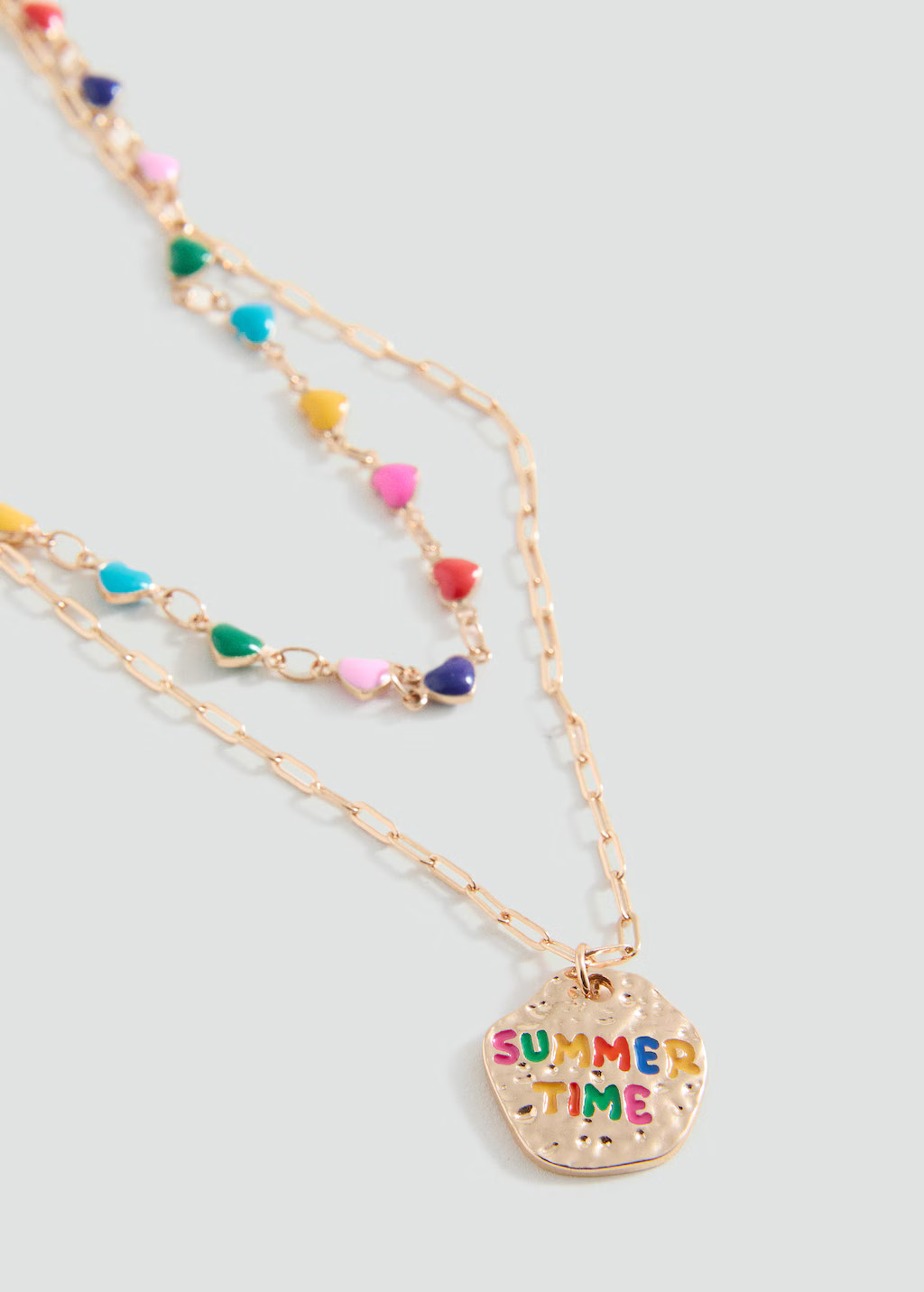 2 pack of necklaces - Kids | MANGO United Kingdom | MANGO (UK)
