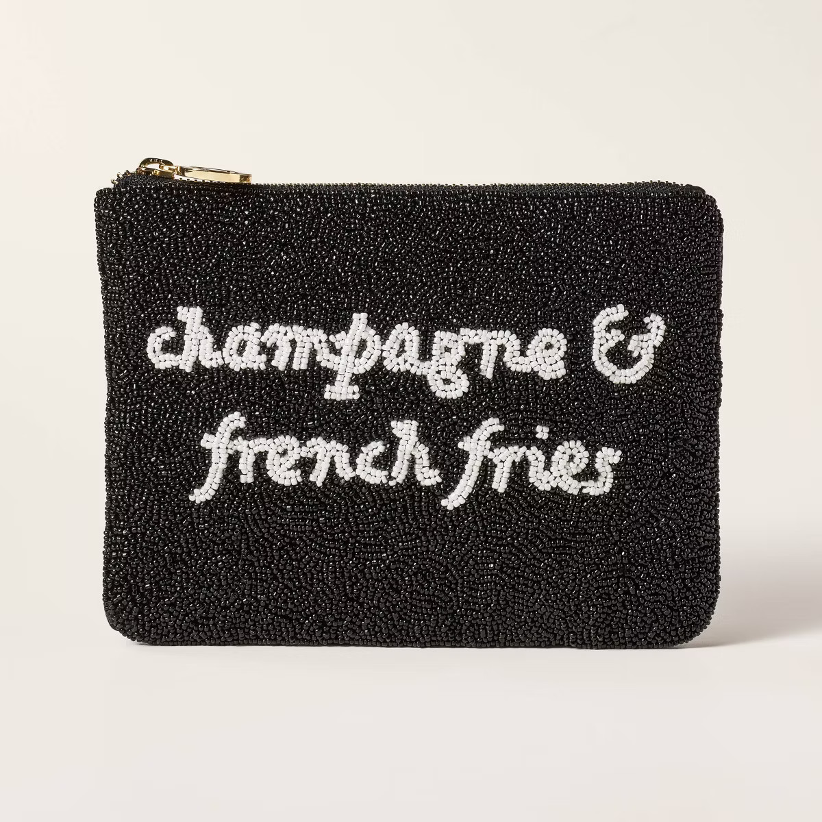 Champagne & French Fries Beaded Clutch - kate spade new york x Target Black/White | Target