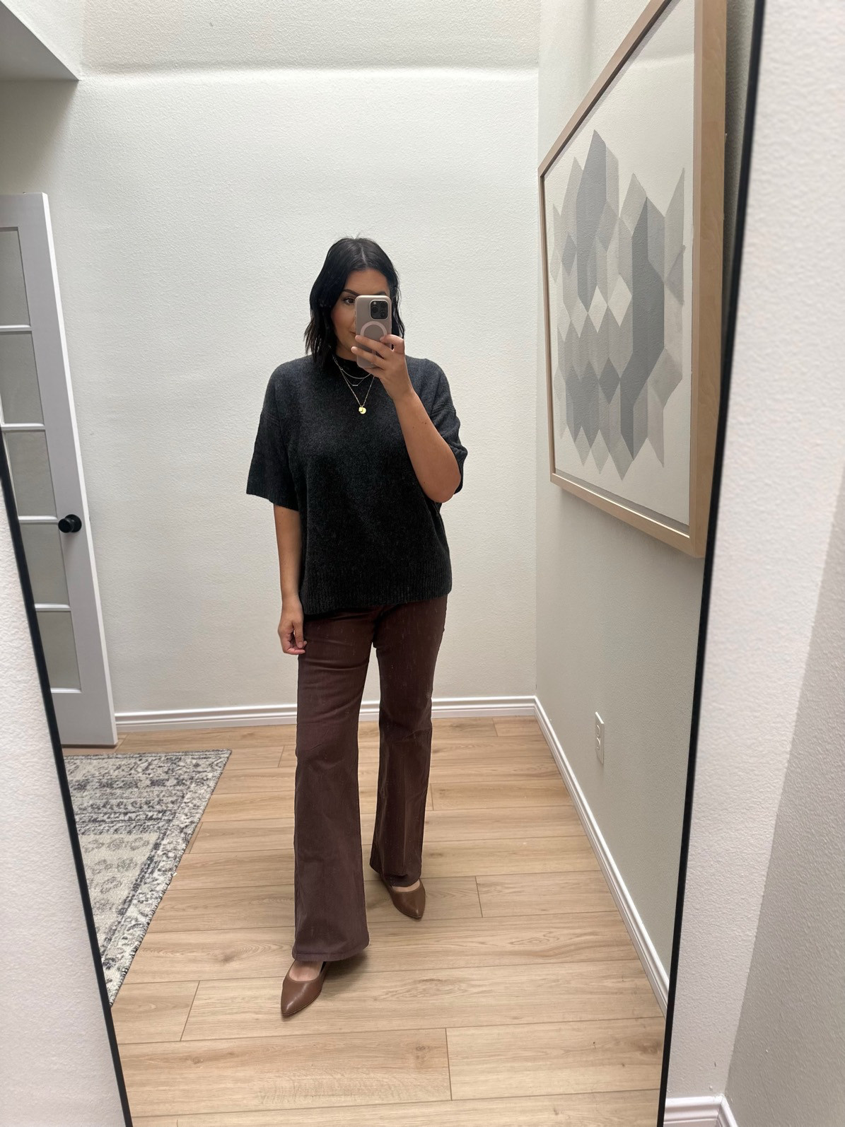 This sweater is on promo and I highly recommend! This is like the Madewell one – almost identical to be honest. It might be a bit thicker, but overall the fit is exactly the same. I’m in the medium and it fits perfectly oversized but not boxy. Grab this one on promo if you can!

I'm in the 30 of the jeans. Both 40% off! Use code SHOPFALL 

 