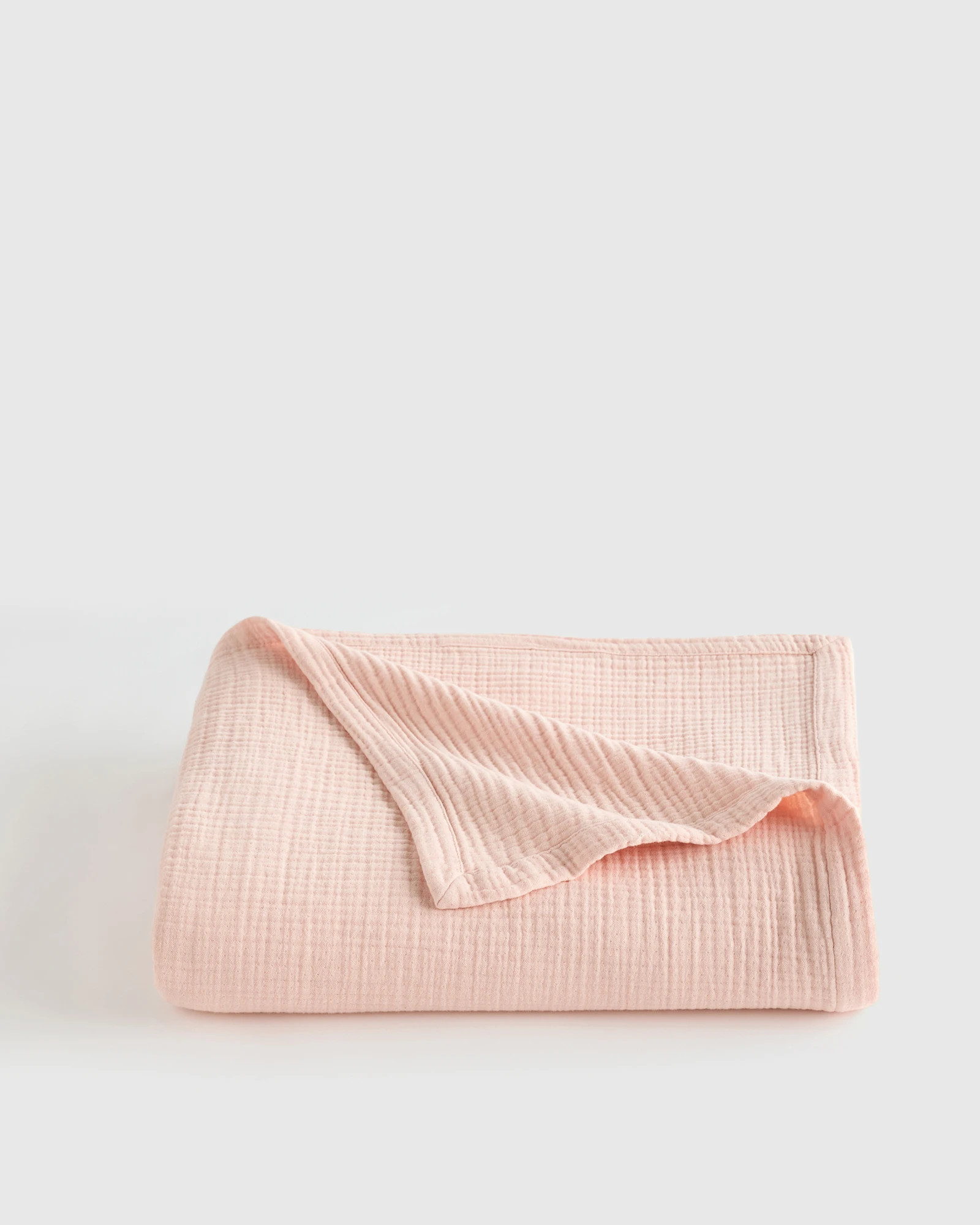 Quince | Gauze Blanket in White, Size Full/Queen, Organic Cotton | Quince