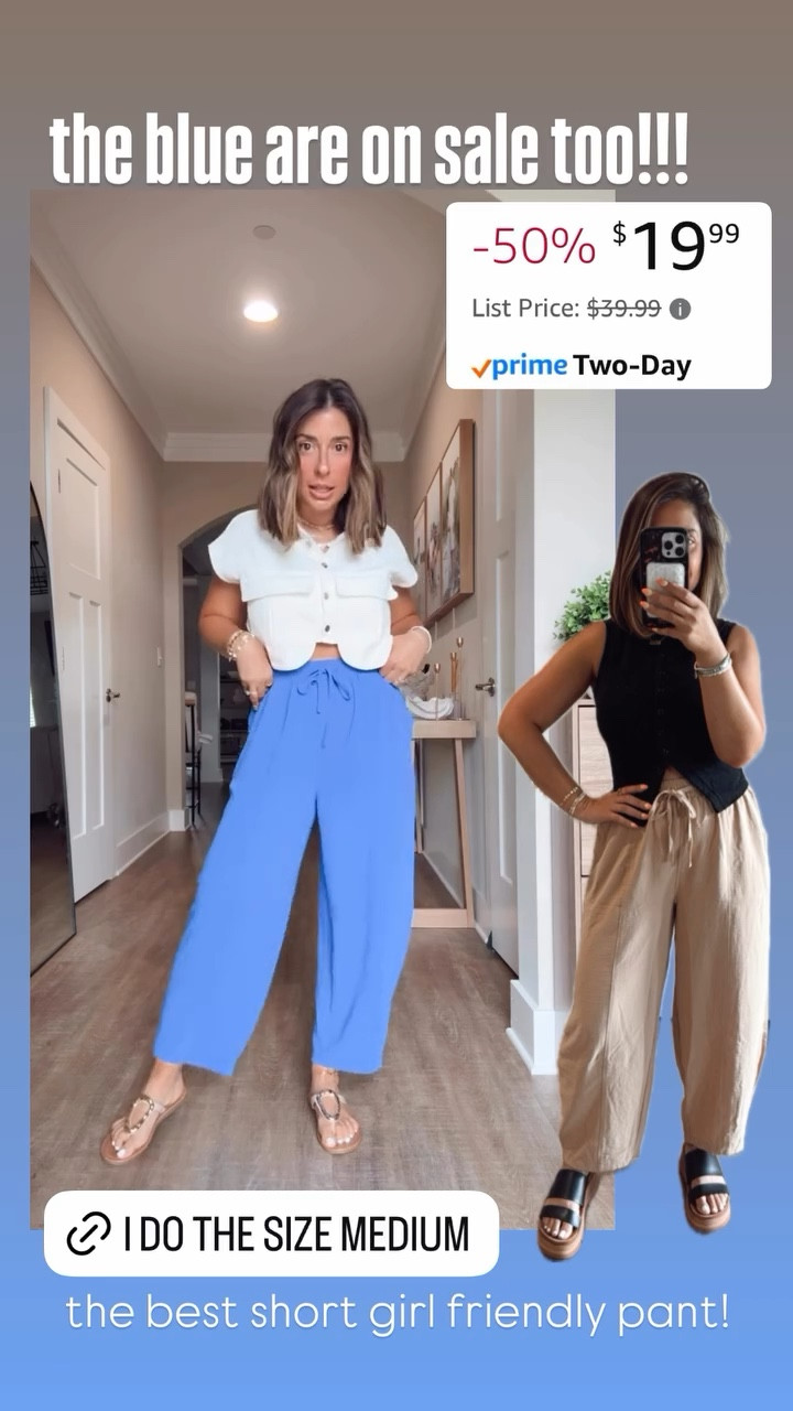 the blue are on sale too!!! the best short girl friendly pant!