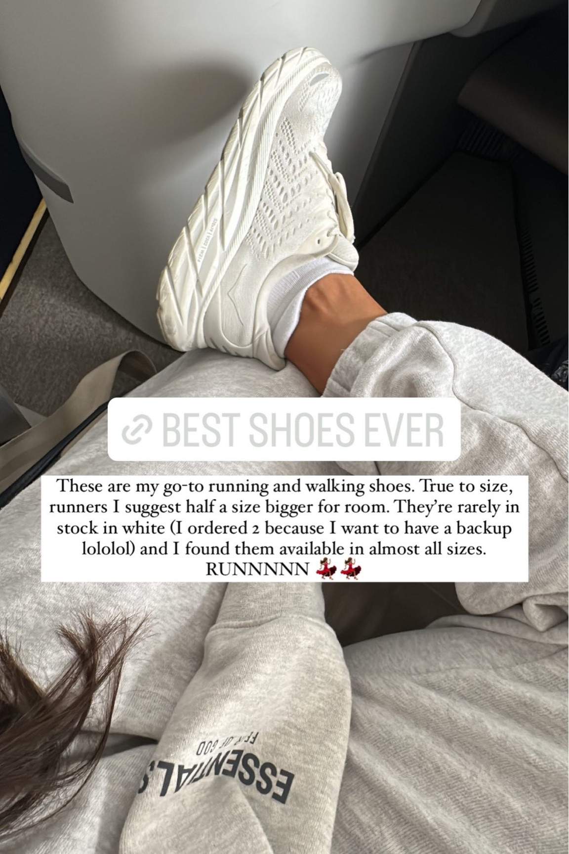 These are my go-to running and walking shoes. True to size, runners I suggest half a size bigger for room. They're rarely in stock in white (I ordered 2 because I want to have a backup lololol) and I found them available in almost all sizes.

RUNNNN BABES!!! 

#running

#LTKstyletip #LTKeurope #LTKFind