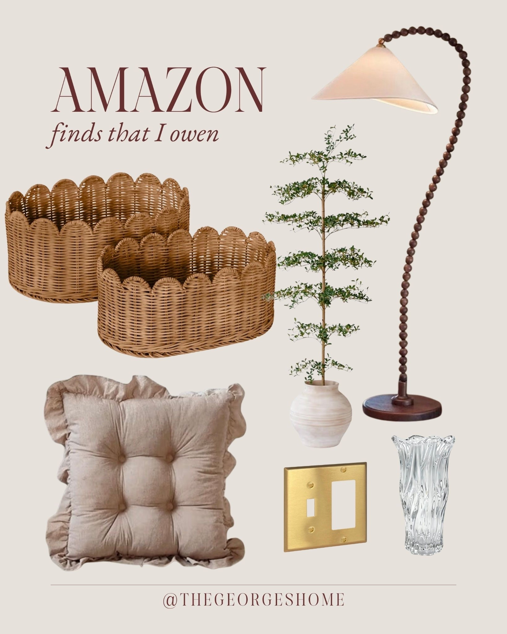 Amazon home finds I personally own 🤍

cozy home, neutral palette, layered textures, Amazon finds, vintage modern, scallops


#LTKHome