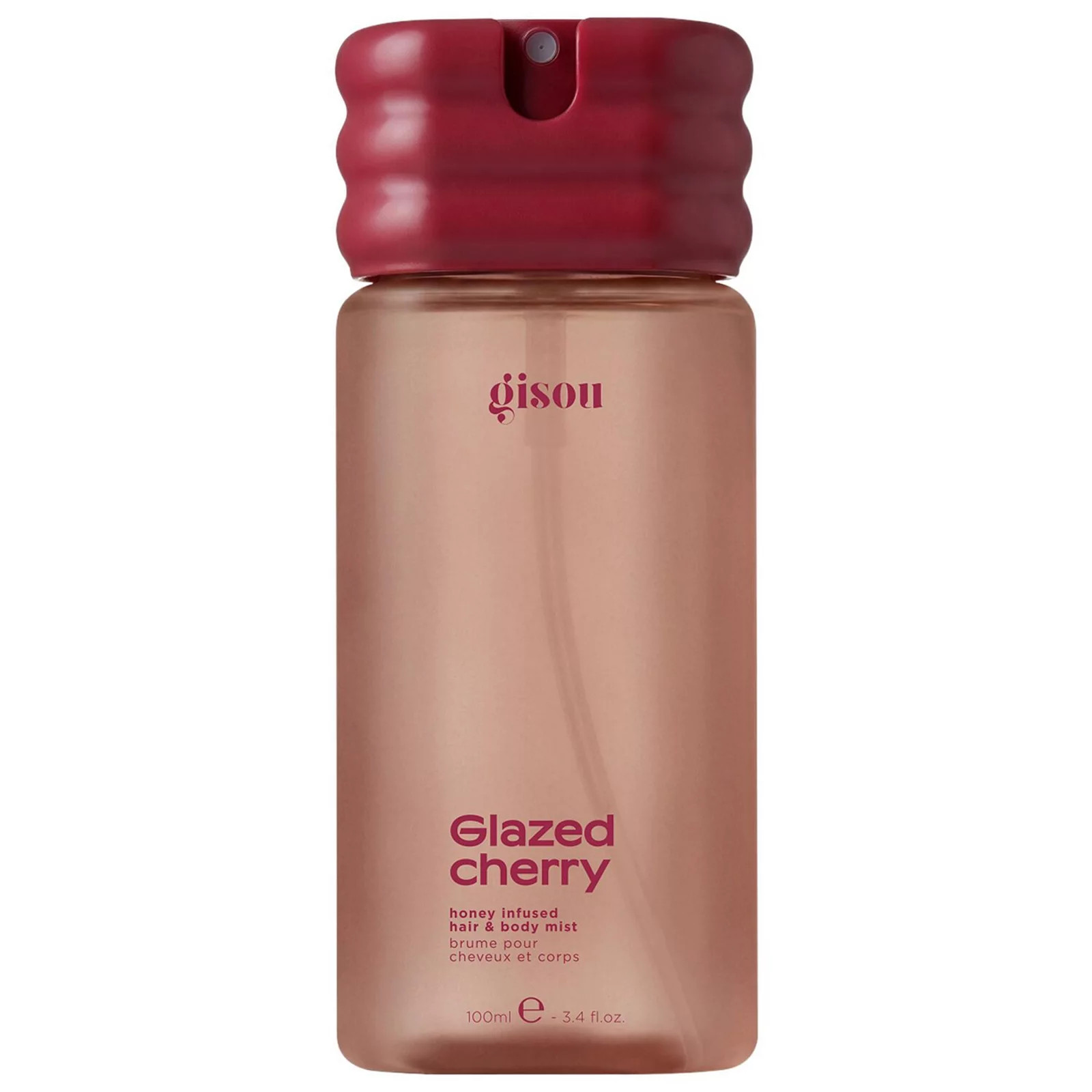 Gisou Glazed Cherry Honey Infused Hair & Body Mist, Size: 3.4 FL Oz, Glazed Red | Kohl's