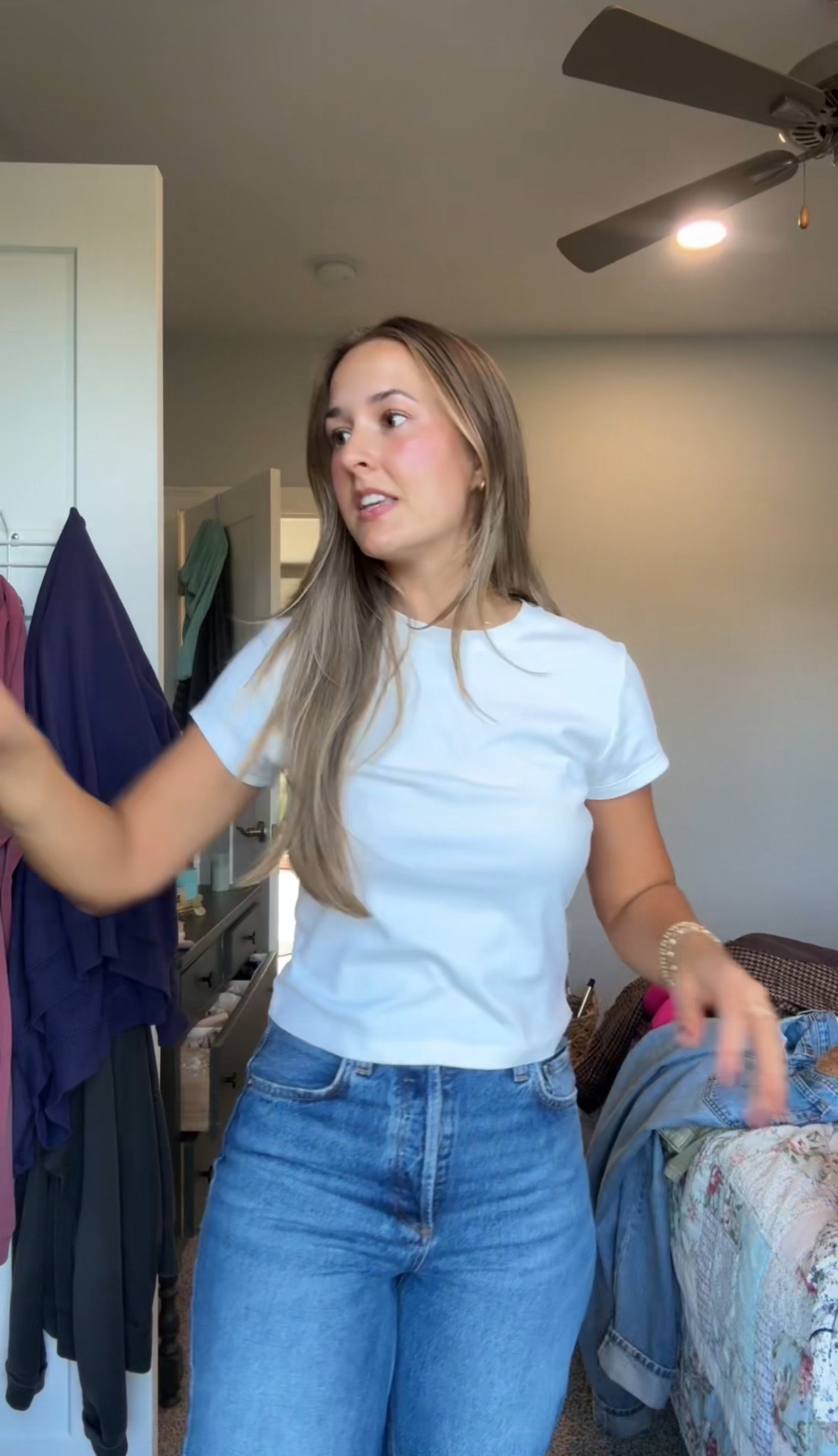 got the shirt in a size M pants in a size 26 