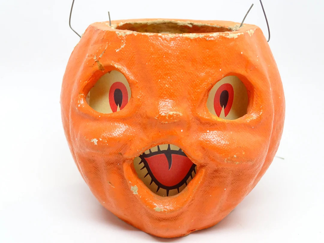 Vintage 1950's Halloween 4 3/4 Inch Jack-o-lantern Choir - Etsy | Etsy (US)