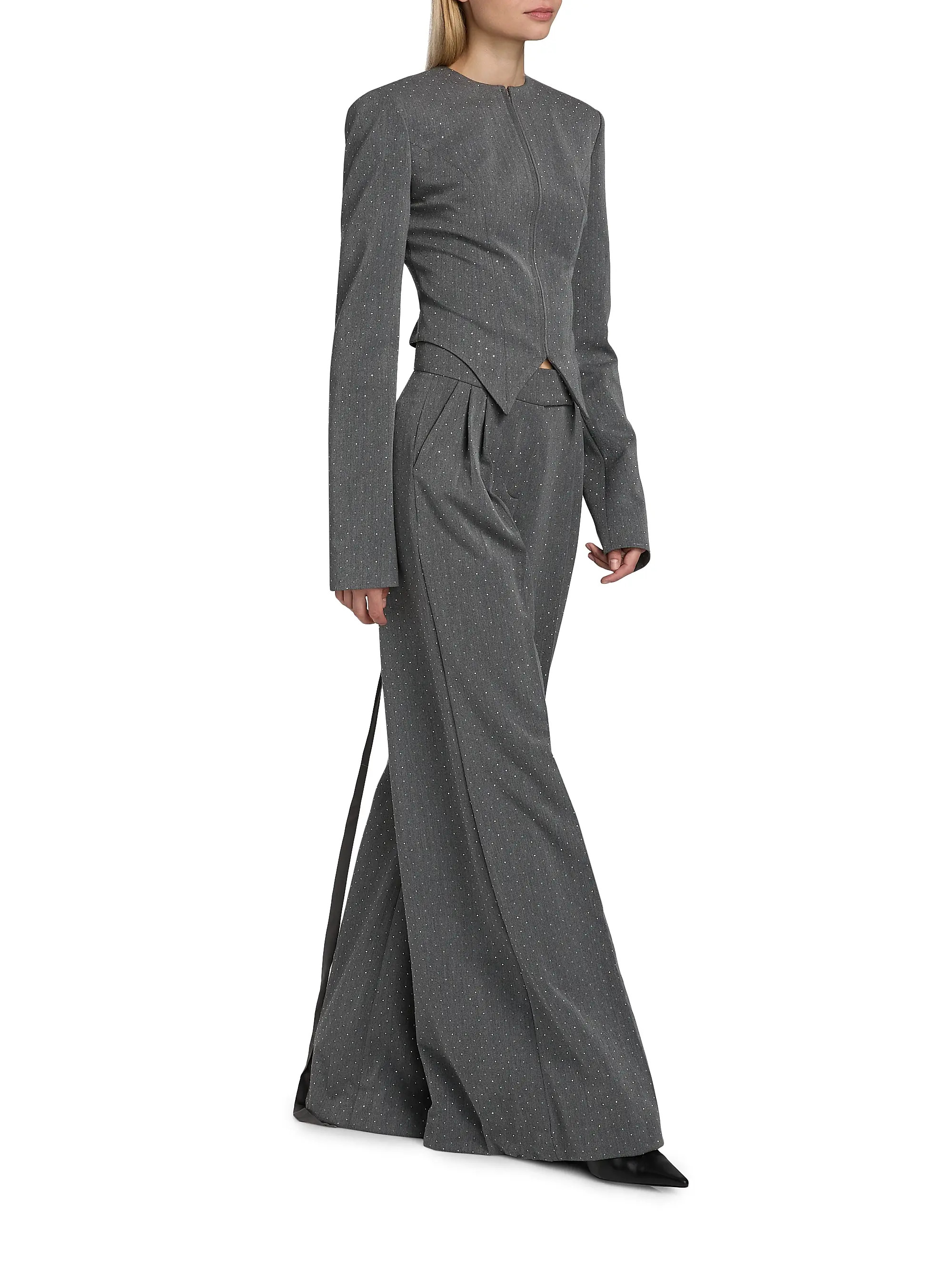 Embellished Tailored Jacket | Saks Fifth Avenue