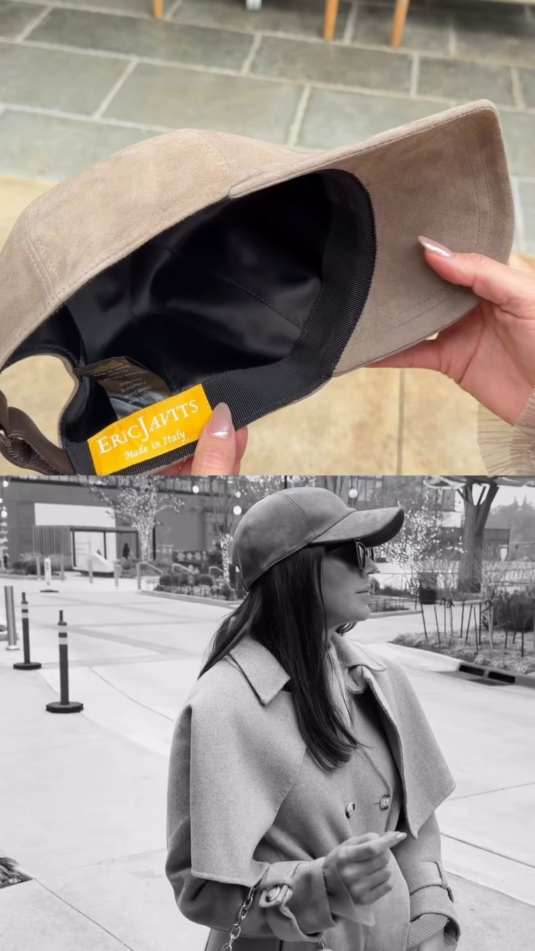 Eric Javits winter bag and suede ball cap. @ericjavits #ericjavits #ad 

#LTKgrwm #LTKdayinmylife #LTKOver40