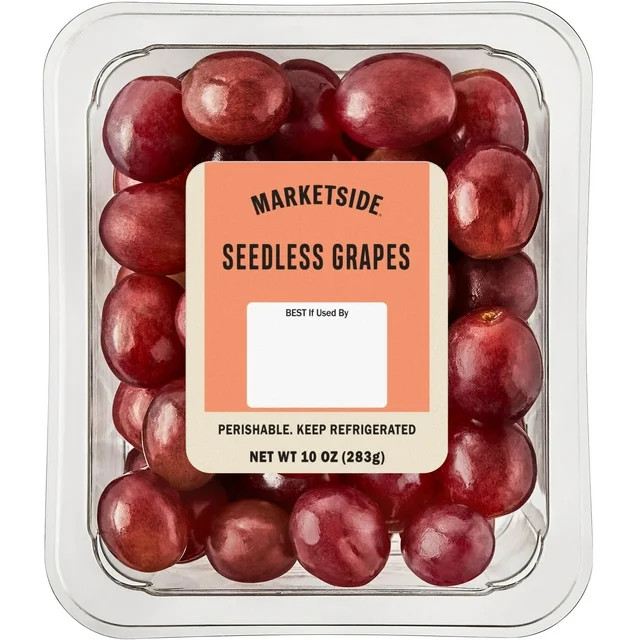 Marketside Fresh Seedless Grapes, 10 oz | Walmart (US)