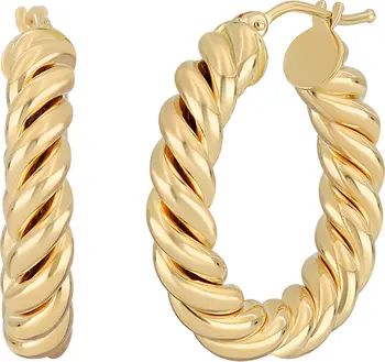 Bony Levy Katharine 14K Gold Hoop Earrings | Nordstrom | Nordstrom