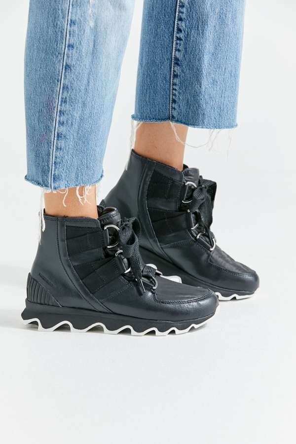 sorel kinetic lace up boot