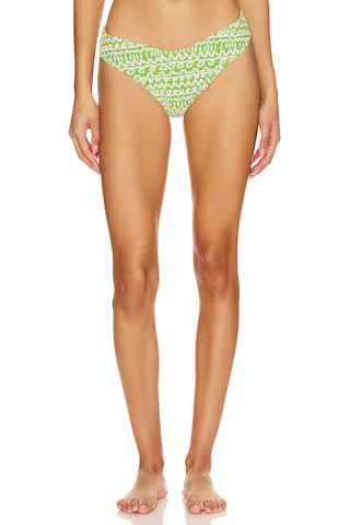 Lulu Bikini Bottom in Lime Icing | Revolve Clothing (Global)