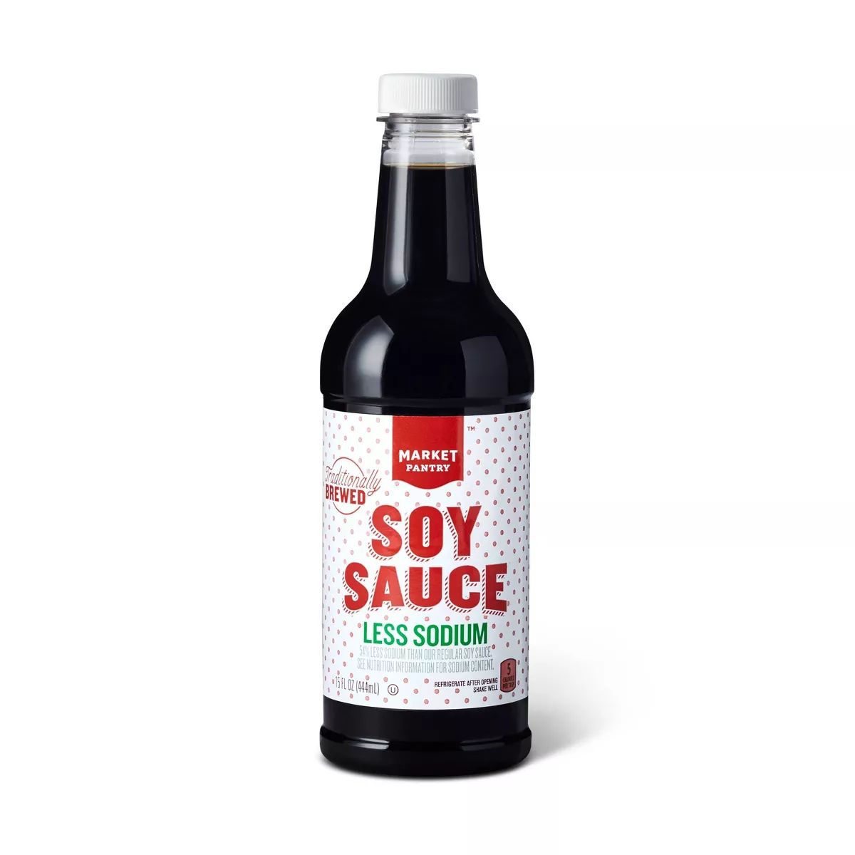 Soy Sauce Less Sodium - 15oz - Market Pantry™ | Target