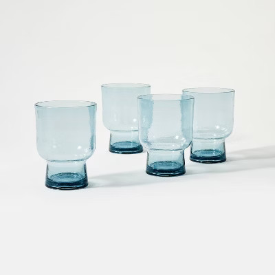 4pc 14oz Acrylic Tumblers Blue - Threshold™ designed with Studio McGee | Target