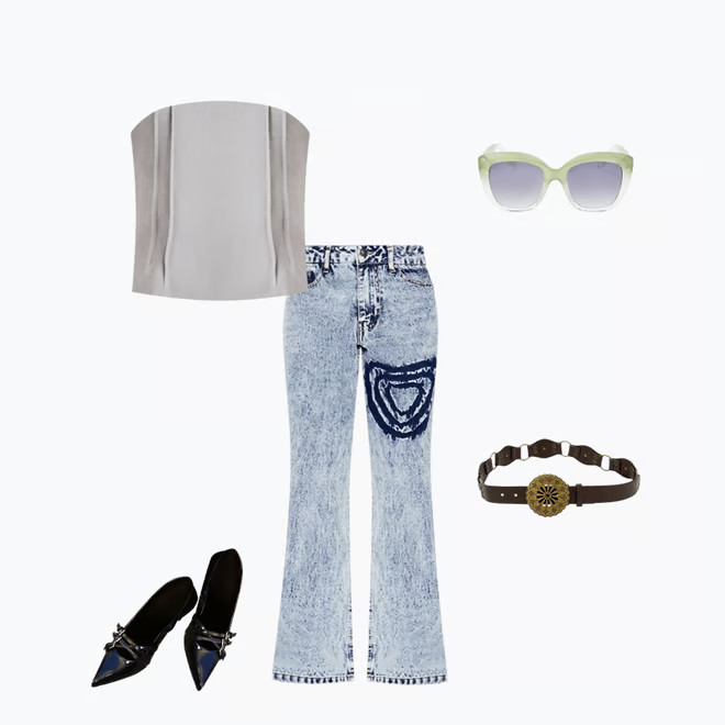 Heart Mineral Wash Jeans | Forever 21