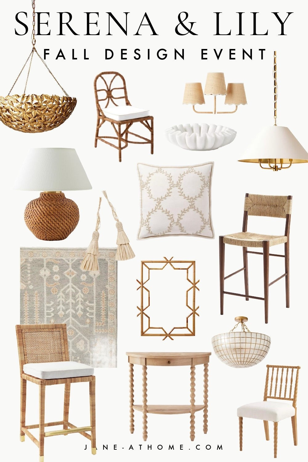 Tomorrow is the last day of the Serena & Lily Fall Sale -- with up to 25% off home decor, cozy living room furniture, dining room, kitchen counter stools, rugs, warm lighting, neutral bedding, welcoming entryway and porch decor, and more! 

#LTKHome #LTKSaleAlert #LTKFindsUnder100
