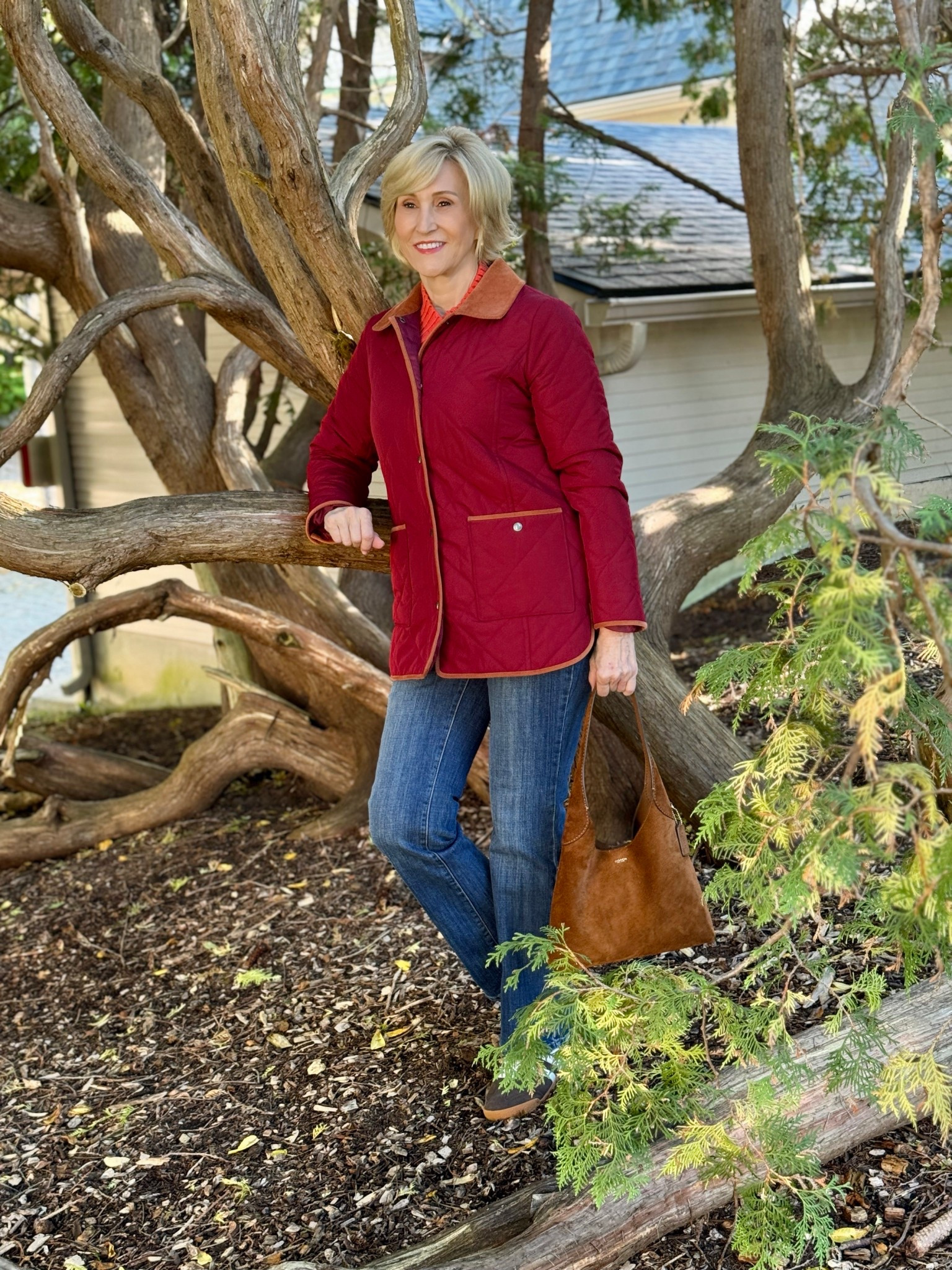 One of Best Buys in 2025 from @talbotsofficial This super cute barn jacket is on sale! 

#LTKSaleAlert #LTKootd #LTKOver40