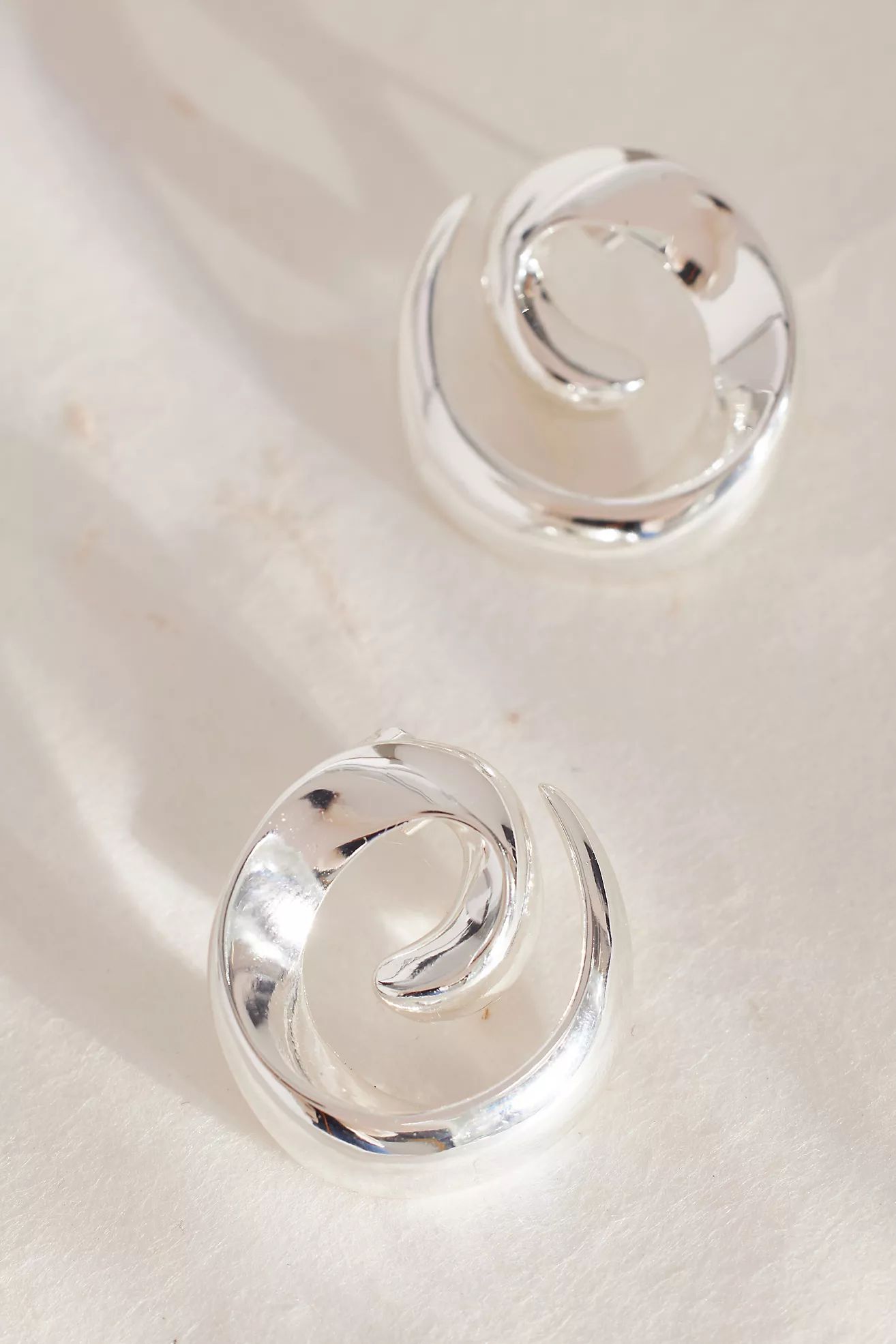 Oversized Spiral Earrings | Anthropologie (UK)