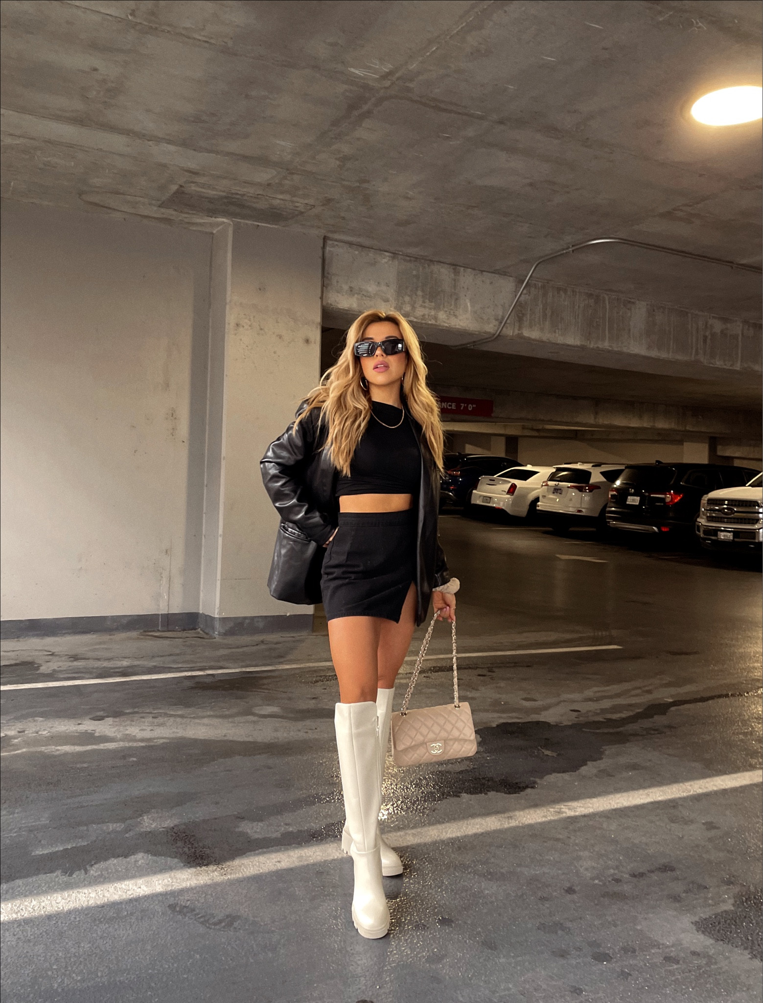 #ltkfind #competition all black leather blazer look 

#LTKFind