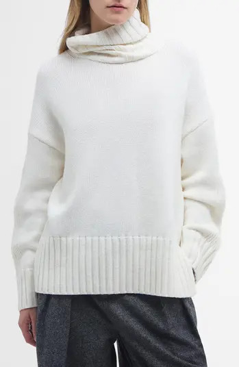 Barbour Josephine Cotton & Wool Blend Sweater | Nordstrom | Nordstrom