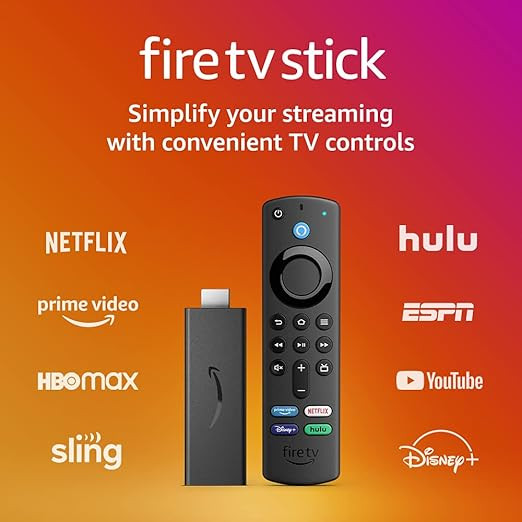 Fire TV Stick (3rd Gen) with Alexa Voice Remote (includes TV controls) | HD streaming device | Amazon (US)