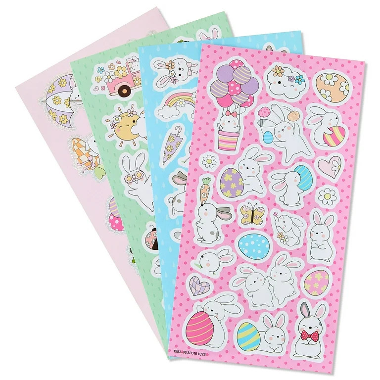 Easter Sticker Pack for Kids with 4 Sheets, Including Foil, Craft & Activity by Bendon | Walmart (US)