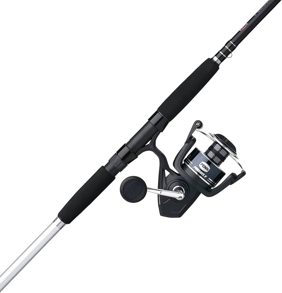 PENN Pursuit III & Pursuit IV Spinning Reel and Fishing Rod Combo | Amazon (US)