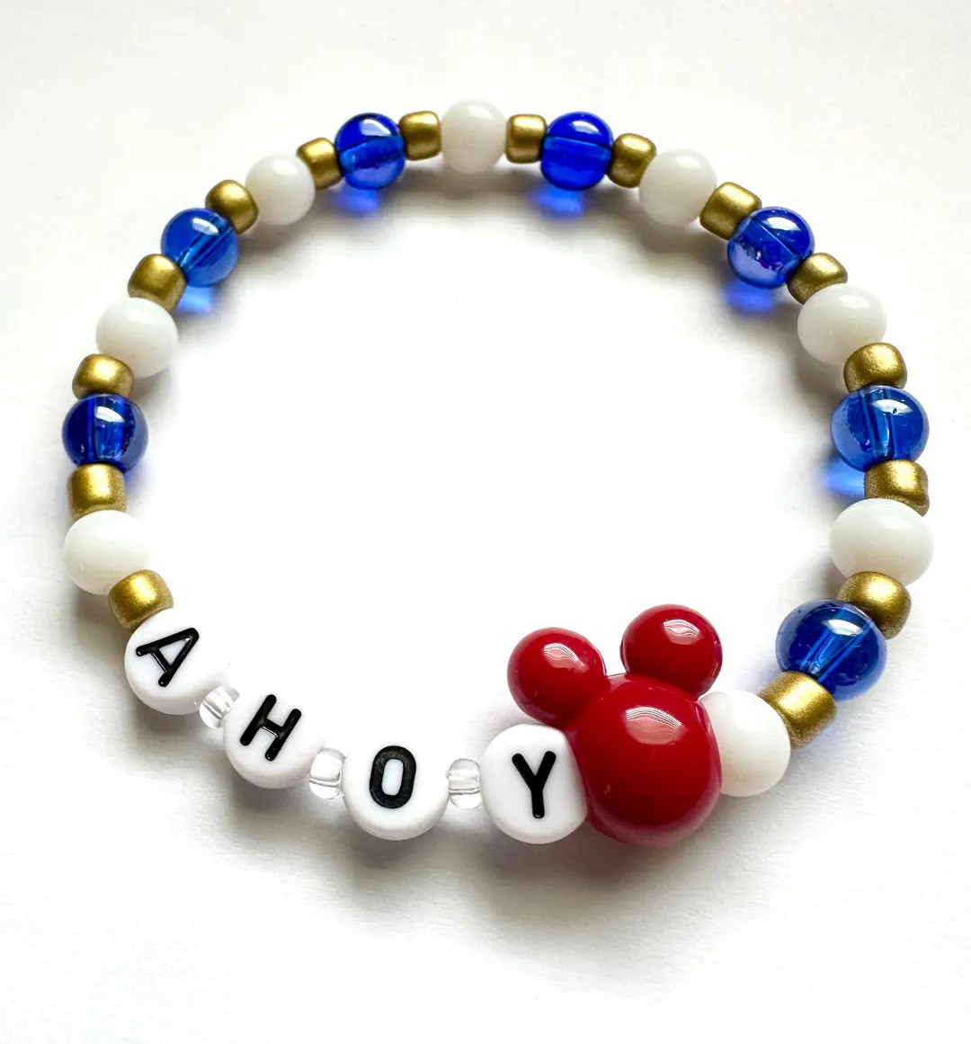 AHOY Cruise Bracelet Mouse Ears Jewelry Magical Cruising Line Sail Away Accessory - Etsy | Etsy (US)