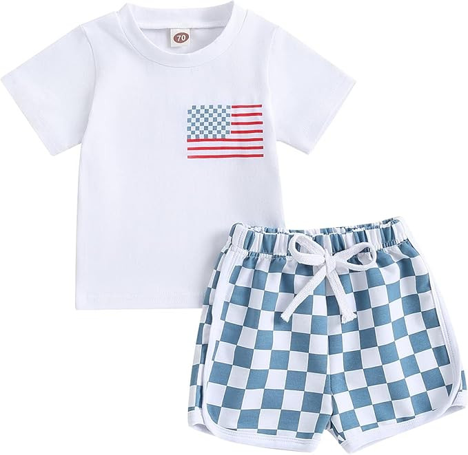 4th Of July Baby Boy Outfit Fourth Of July Boy Outfit 4th Of July Clothing For Baby Toddler Boy S... | Amazon (US)