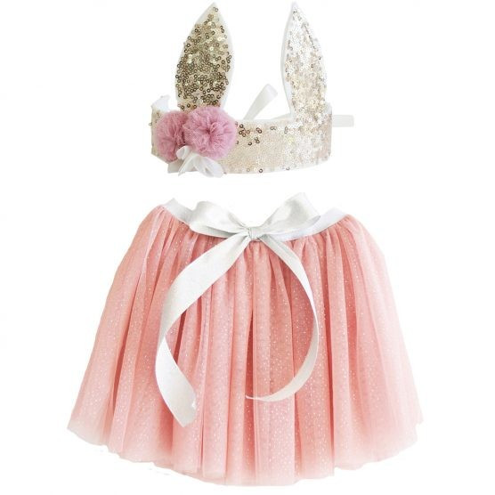 Alimrose Tutu & Crown Set – Blush & Gold | The Tot