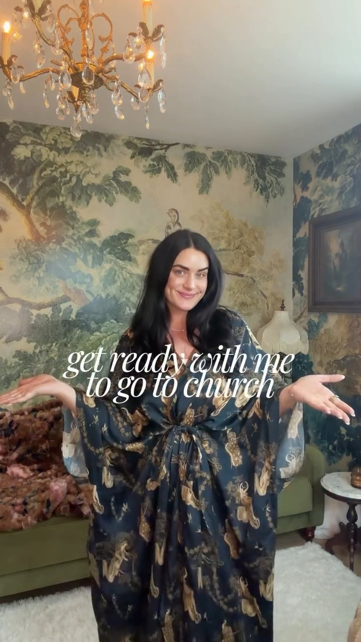 fairytale but take it to church🧚‍♀️💅

the robe is from till blush of midnight - unfortunately not affiliated with LTK! but definitely check them out 🫶🏼