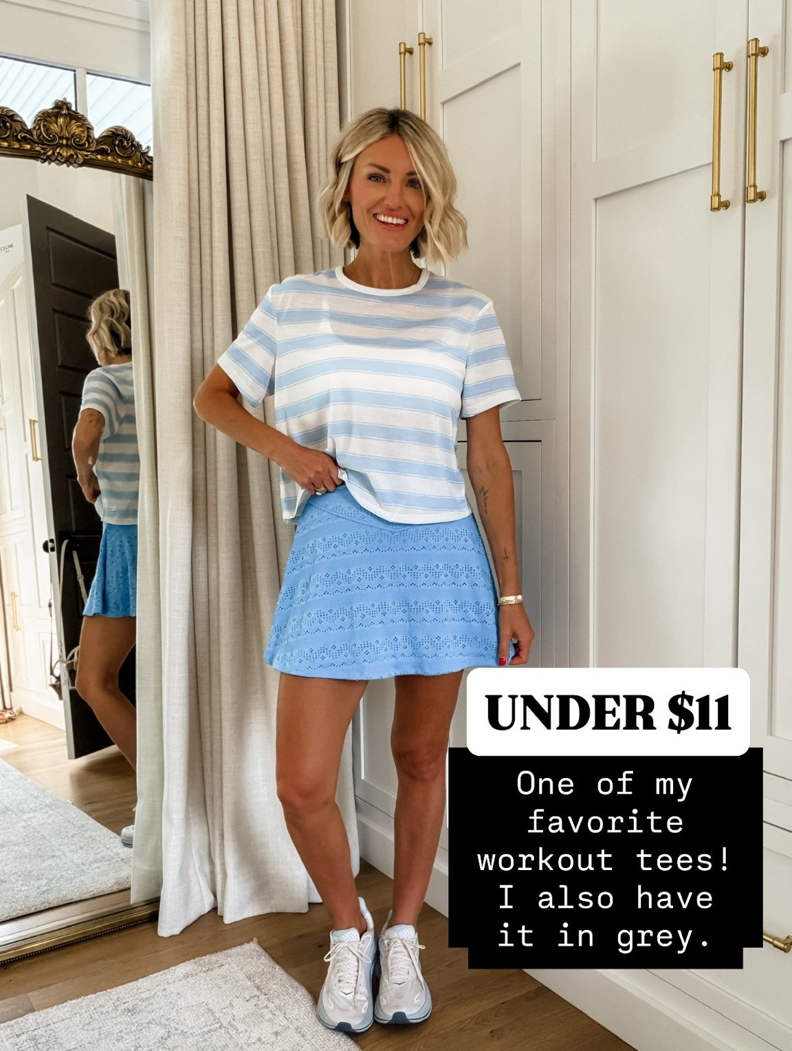 The best breathable tee for working out! Wearing S.

Loverly Grey, Target find, Target fashion, activewear, athleisure, sale alert

#LTKootd #LTKActive #LTKSaleAlert